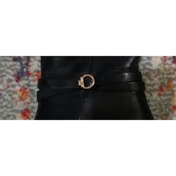 Tory Burch Black Leather Riding Boots – Size 5.5 (NWOT) - Picture 4 of 11